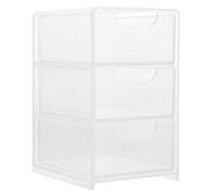 YARNOW Box Compartments Drawer and Layers Drawer-style Space-saving Acrylic Organizer with Multiple Design for Versatile Storage Solution Desktop Homes and Offices