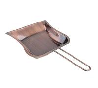 YARNOW Brass Dustpan Small Dustpan for Desktop Use in Household Cleaning to Sweep Garden Dust Pan