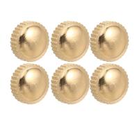 YARNOW Brass Knurled Thumb Screws Anti-slip Hand Tight Screws 6pcs Prevent Rattling or Dropping for Alto Saxophone Stand and Clarinet Stand for Musicians on Tour and Gig Bags
