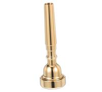 YARNOW Brass Trumpet Mouthpiece Replacement Plated Compact Accessory for Sound Quality and Comfortable Playing Experience for Musicians the Go