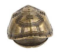 YARNOW Brass Turtle Shell Sculpture for Divination Eight Trigrams Tortoise Shell Craft for Good Luck and Fortune Telling Chinese Spiritual Practices Decorative Fortune-Telling Accessory