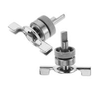 YARNOW Bread Maker Mixing Paddle Lightweight and Compact 2pcs Stainless Steel Replacement Parts for Dough Kneading Tool Easy Installation Bread Machine Kitchen Accessory