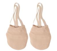 YARNOW Breathable Soft Sole Guards Half Sole Dance Shoes Non-Slip Forefoot Pads for Adults for Ballet Belly Dance Gymnastics Training Beige