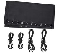 YARNOW Bungee Chair Replacement Kit with Good Elasticity Polyester Material and Highly Breathable Fabric for Lounge Patio Chairs and Recliners for Fishing and Camping