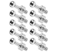 YARNOW Camera Holster Pin for Secure Attachment 1/4 Inch Steel Screw 10pcs