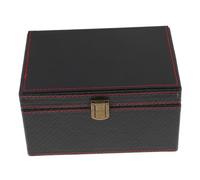 YARNOW Carbon Fiber Faraday Box for Car Keys and Phones Large Storage Organizer with Matte Finish Lightweight Anti-theft Cage for Key Fob and Cell Multipurpose Car Safe Box