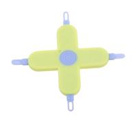 YARNOW Care Tool with Cross Shaped Nose and Ear Spoons Safe Nail Cleaner for Newborns Nasal Relief for Congestion Gentle Wax Remover Light Yellow