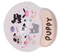 YARNOW Cartoon Mouse to Avoid Wrist Rest Cushion Lightweight for Office Use Rubber Memory Foam Mouse Pad with Wrist Support for Business Trips