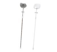 YARNOW Cat Flirting Stick 2pcs Cat Teaser Wand Lightweight Playtime Easy Storage Random Color