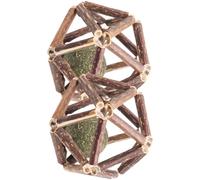 YARNOW Catnip Ball Chew Toy for Cats and Kittens, Bite-resistant Molar Plaything, Natural Catnip 2pcs Medium Size for Dental Care