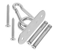 YARNOW Ceiling Mount Suspension Trainer Bracket for Yoga Rings Swings Heavy Duty Stainless Steel Anchor for Gymnastic Straps Resistance Bands Battle Ropes Indoor Outdoor Workout