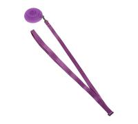YARNOW Cello Endpin Anchor Stopper with Adjustable Strap 2.87 Inch Diameter | Non Slip Endpin Stand Holder Rest, Rubber Tip Floor Protector Anchor Pad, Purple