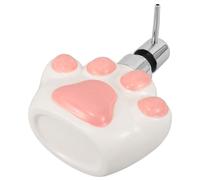 YARNOW Ceramic Cat Paw Soap Dispenser Bottle 370ml Capacity Leak-proof and Sealing Capabilities for Luxury Environments and Travel, Elegant Modern Kitchen and Bathroom Lotion Dispenser