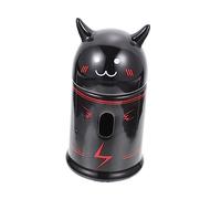 YARNOW Ceramic Hamster Water Bottle Holder Stand with Devil Design Vertical Pet Drinking Bottle Bracket for Hamsters and Rabbits Durable Fade Resistant Ceramic Supplies