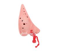 YARNOW Ceramic Ocarina Flute Alto C Traditional Chinese Wind Instrument for Beginners Students with Bag and Instruction Book for Practice and Performance