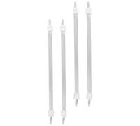 YARNOW Ceramic Quartz Heating Rods 4Pcs 27Cm Infrared Tubes Replacement for Electric Patio Heaters and Portable Space Heater Elements