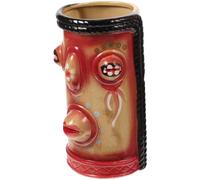 YARNOW Ceramic Tiki Mug with Creative Shape for Home and Hotel Use, Decorative Effect with Simple and Elegant Style, for Hawaiian Party or Wine Drinking, Novelty Cocktail Cup for Party