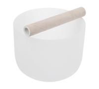 YARNOW Chakra Crystal Bowl White for Meditation Music Bowl for Home Yoga Salon