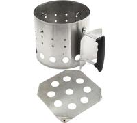 YARNOW Charcoal Chimney Starter Bucket for Outdoor Bbq Grill Cooking and Camping Accessories with Stainless Steel Ignition Barrel