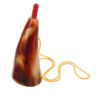 YARNOW Cheering Trumpet Viking Horn Handcrafted Bull Horn Instrument for Special Occasions