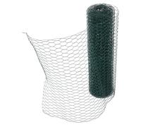 YARNOW Chicken Wire Mesh 40cm×500cm Green Hexagonal Floral Wire Netting with Stable Grid Versatile Design for Garden and Chicken Coop Protective Needs on Farms