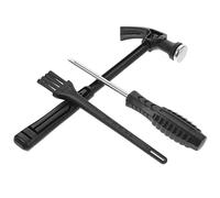 YARNOW Children's Archaeology Digging Tools Set for Boys and Girls 2 Sets of Dinosaur Fossil Excavation Toys Small Brush and Hammer for Learning and Pretend Play