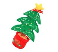 YARNOW Christmas Plush Gingerbread Man with Light and Talking Features, Interactive Singing and Dancing Xmas Decoration for Holiday and Bedroom Decor