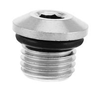 YARNOW Chrome Plated Brass Low Pressure Port Plug Screw for Scuba Diving Regulators Lightweight Easy Installation Versatile Diving Supplies for Water Sports