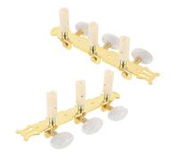 YARNOW Classical Guitar Tuning Keys Plated Pegs with Acrylic Heads for Easy String Replacement Enhance Sound Quality and Aesthetic Appeal Suitable for Electric Acoustic Guitars