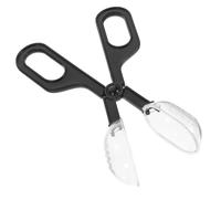 YARNOW Clean The Clip Lizard Terrarium Small Tongs Fish Tank Bearded Dragon Cricket Grabbers Reptile Feeding Clip Tong Feeding Lizard Tank Accessories Reptile Poop Black