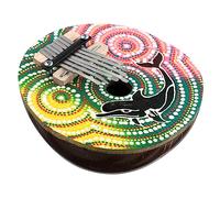 YARNOW Coconut Shell Thumb Piano for Boy Girl Stylish Home Decoration Great Gift for for for Toy for Birthdays Christmas and Festivals Versatile Musical Instrument for All Ages