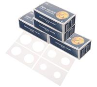 YARNOW Coin Collections Clip Professional Coin Protector with 200 Pieces for Collectors and Banknote Storage