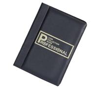 YARNOW Coin Holder Album with Sealed Flat Slots 120 Grid Coin Storage Book Imitation Leather Cover Designed for Collectors and Display