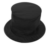 YARNOW Collapsible Magician Top Hat for Adults and Elastic Fit Stage Prop Versatile Costume Accessory for Halloween Birthday Christmas and Party Performances