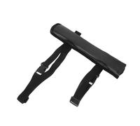 YARNOW Compact Thigh Strap Hand Fan Storage Bag for Tai Chi Fans Protective Carrying Pouch Transport and Safe Keeping Easy to Carry with Reflective Black Design