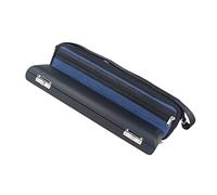 YARNOW Concise Flute Bag Durable Oxford Cloth with Cotton Lining Flute Container Portable Musician Storage for Blue Black Color