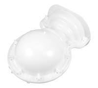 YARNOW Concrete Ball Mold 20Cm Diameter PP Material Pathway Balustrade Mold for Lawn Fence Decoration Outdoor Garden Sphere Form