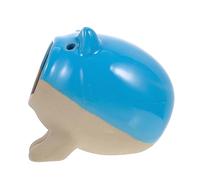 YARNOW Cooling Ceramic Hamster Nest Water-Absorbent and Temperature Regulating Small PET House for Summer Use Safe and Comfortable Cartoon Hamster Hiding Place