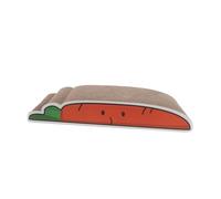 YARNOW Corrugated Cat Scratcher Board for Indoor Use Anti-shedding Cardboard Pad Healthy Claws and Independent Play Portable Entertainment Mat for Cats and Kittens