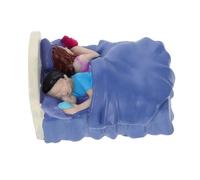 YARNOW Couple Dolls Figurines with Phones Miniature Couple Ornament for Home Decor Educational Therapeutic Use Valentine Day Present for