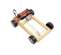 YARNOW Creative Four-Wheel Drive Model DIY Car Kit for and Teens, Technology Auto Making Project without Batteries, Educational STEM Building Model for Elementary Students