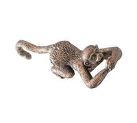 YARNOW Creative Resin Hanging Monkey Figurine Decorative Garden Ornament for Outdoor Embellishment and Living Room Pendant, Delicate and Beautiful Animal Statue