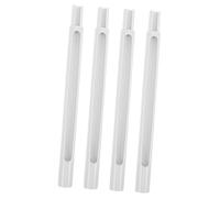 YARNOW Crib Rattle Holder Replacement Rod for Baby Crib 24.3X2Cm Plastic Extended Pole with Stable Installation and Height Adjustment for Travel and Relocation Nursery Accessories 4Pcs