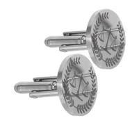 YARNOW Cufflinks Men Shirt Classic Cuff Links Justice Scale Tuxedo Shirt Button Stainless Steel Fashion Accessories for Business Clothes