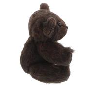 YARNOW Cute Bear Plush Movable Leg Soft Stuffed Animal for Room Decor Adorable Kawaii Plushie for Birthday Party Favors Showers and Graduation Celebrations