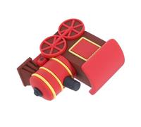 YARNOW Cute Cartoon Train Cake Topper for Birthday Parties PVC Miniature Train Decoration for and Themed Celebrations Eye Catching Desk Decor and Party Supplies