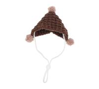 YARNOW Cute Guinea Pig Hat Knitted Fleece Small Pet Hats for Hamsters Photo-friendly Comfortable Wear Unique Pet Fashion