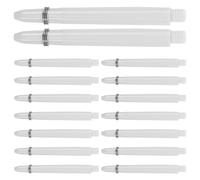YARNOW Dart Rod 50 Pcs Nylon 2BA Thread Long Flights Soft Tip With Ring For Casual Players And Easy Storage