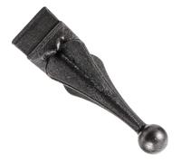 YARNOW Decorative Fence Finial Cast Iron Post Caps with 30-Hole Weldable Design for Garden and Yard Outdoor Use European Style