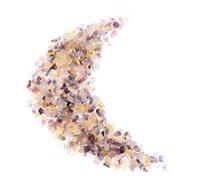 YARNOW Decorative Gravel Decorative Stones Natural Beauty Versatile Use Fluorite Stone 200g/pack Home Decor Aquarium Gardens